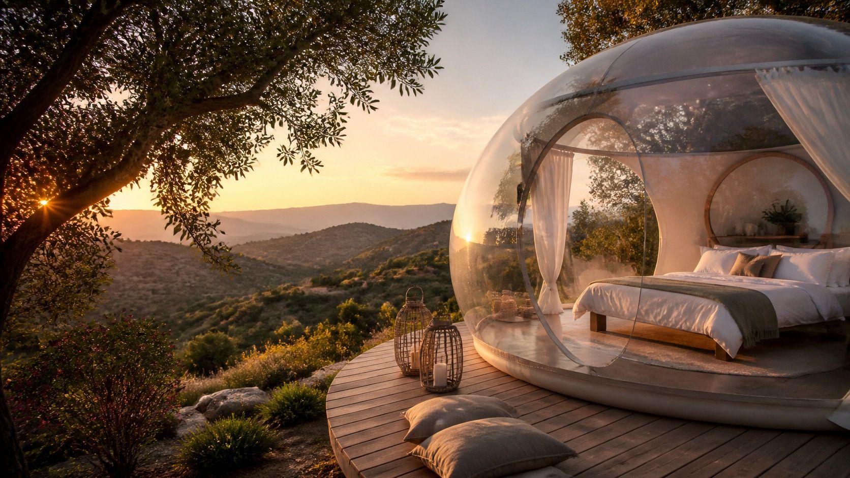 Escapada burbuja en Andalucía para parejas: cómo escoger zona según clima, carretera y plan de fin de semana